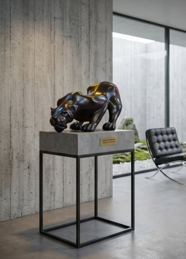 Escultura Pantera Negra