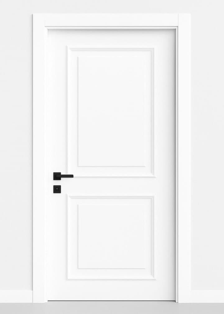 Porta Branca Laqueatto 2 Almofadas