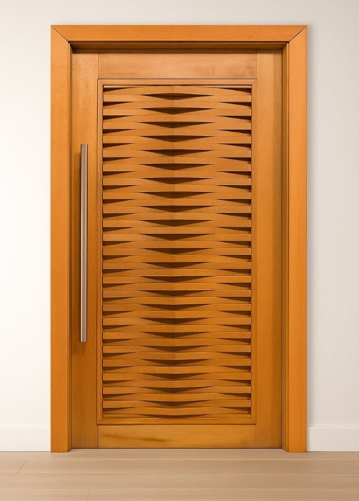 Porta Pivotante de Madeira MD120