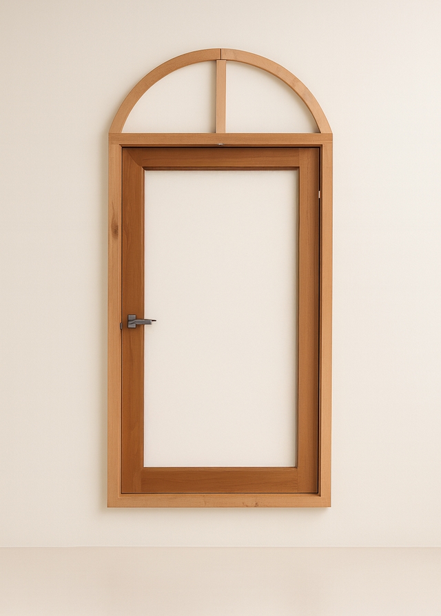 Vitro Capela de Madeira Panoramico em Arco