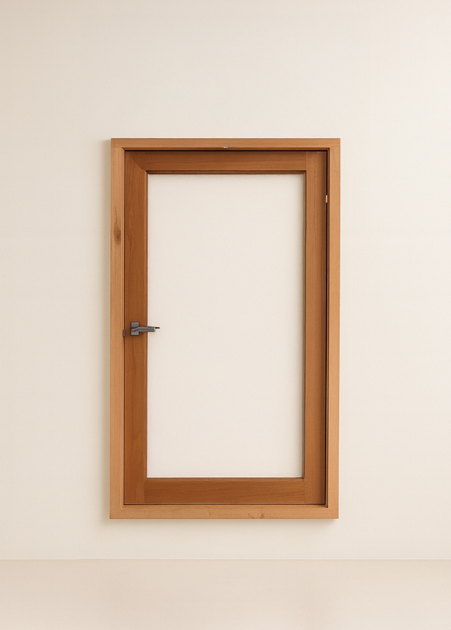 Vitro Capela de Madeira Panoramico Reto