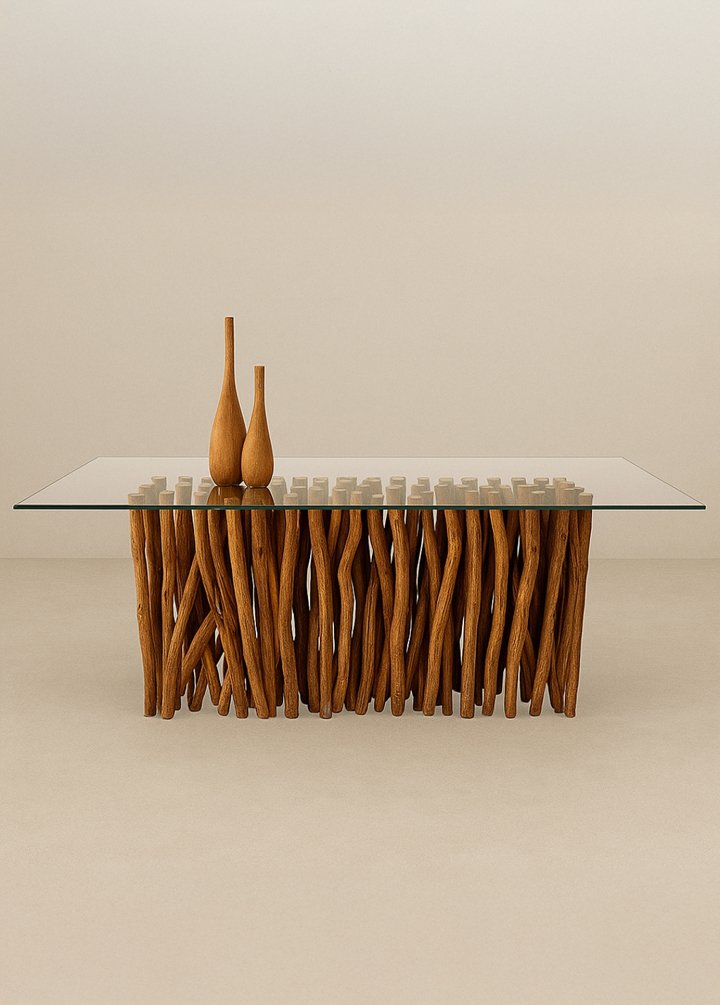 Aparador de Madeira Raiz Natural