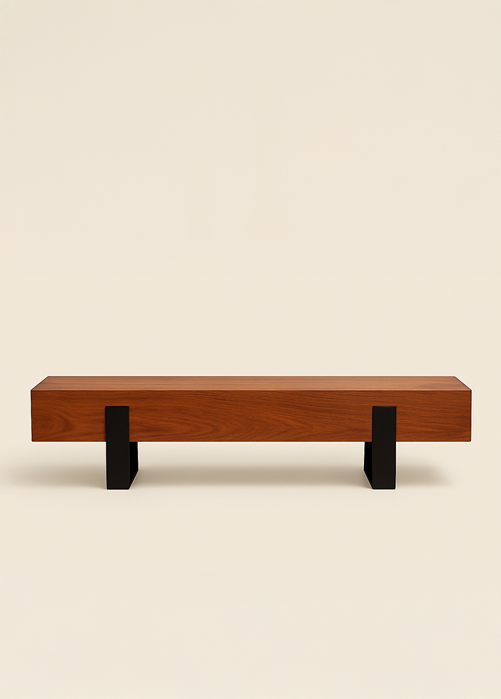 Banco de Madeira Coluna Cumaru