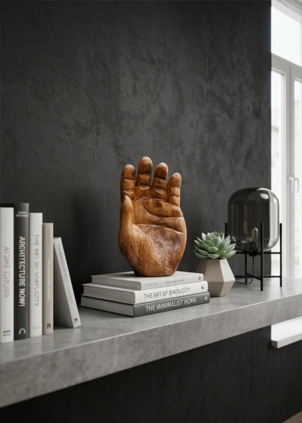 Escultura de Madeira Hand