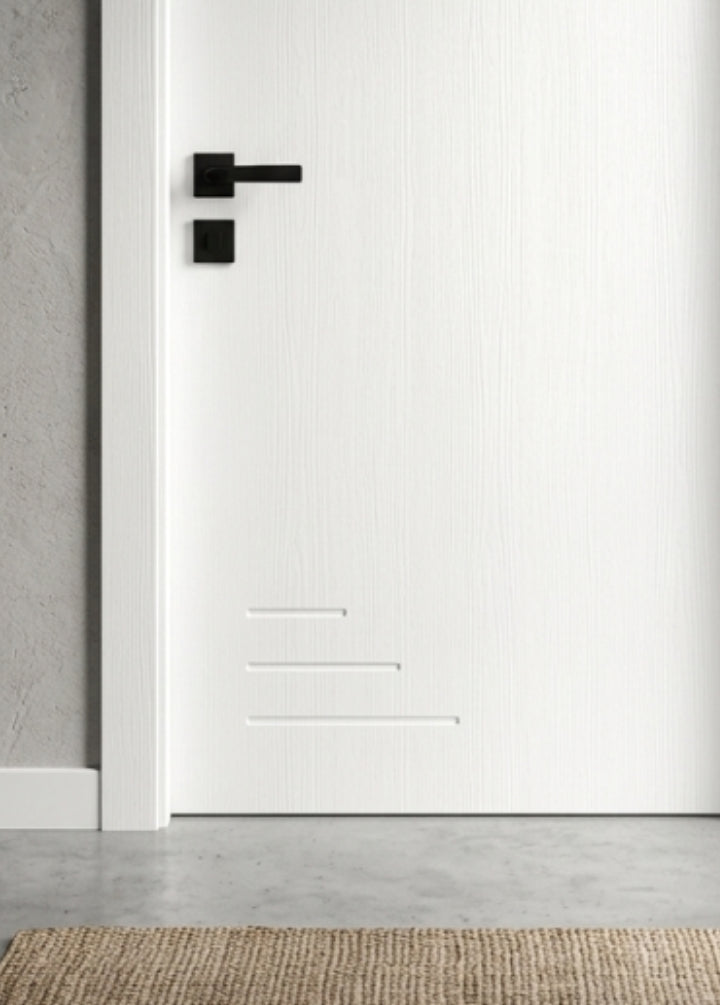 Porta Branca de Madeira Oxford