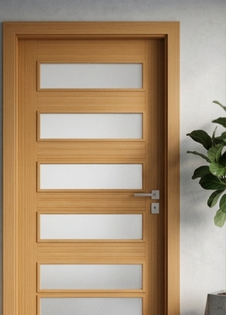 Porta com Visor Lumine