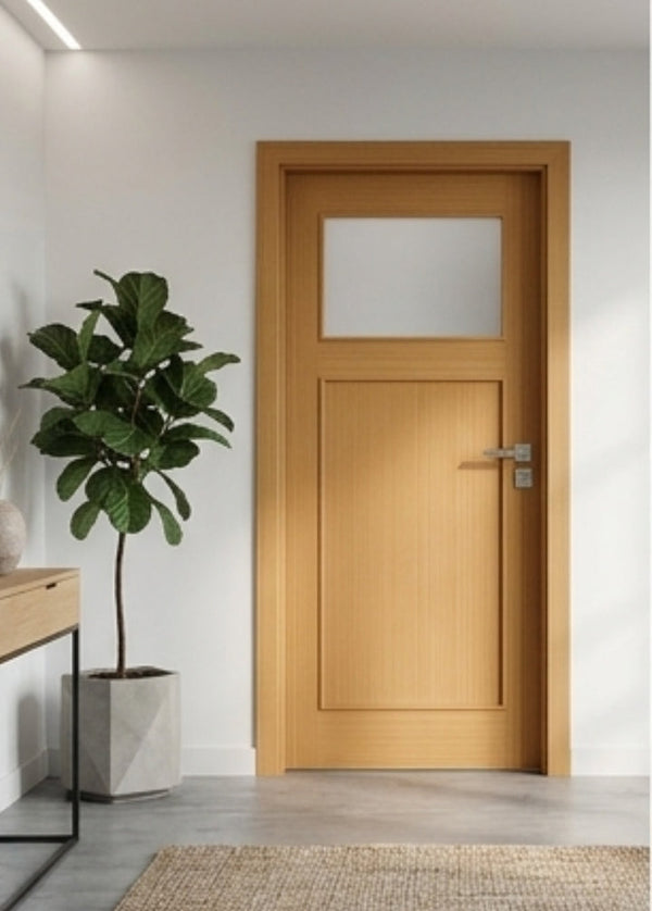 Porta com Visor Lunna