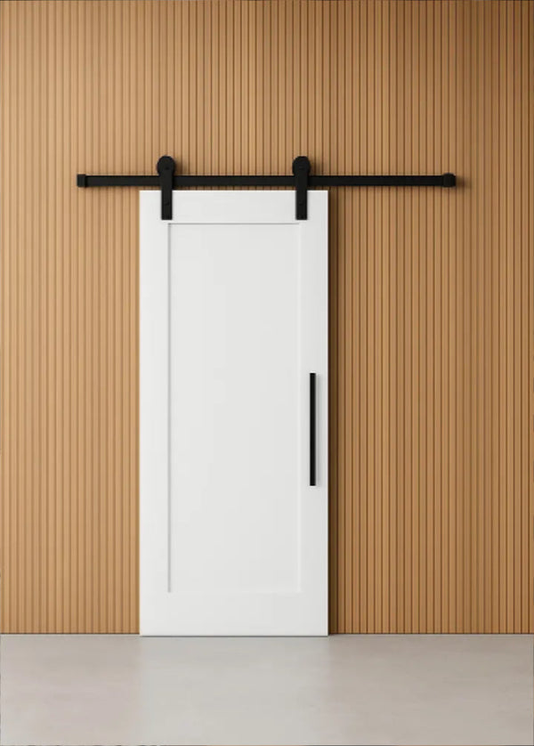 Porta Kit de Correr Roldana Aparente