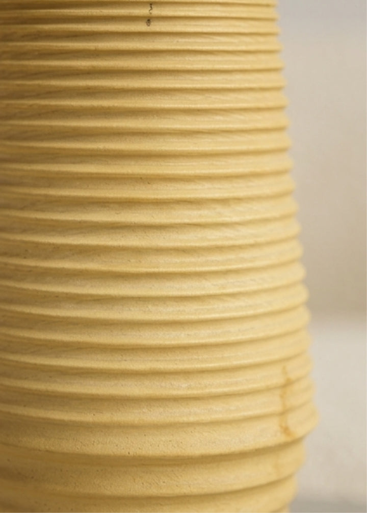 Vaso de Madeira Colmeia