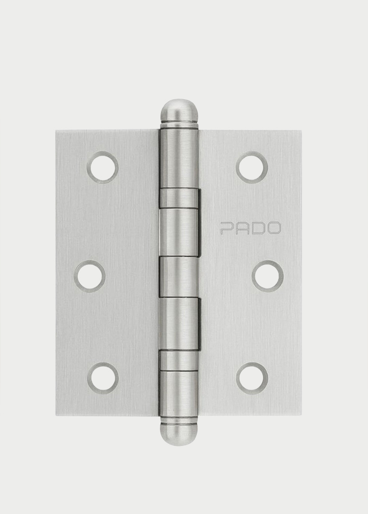 Dobradiça com Rolamento 3530 Cromo Acetinado