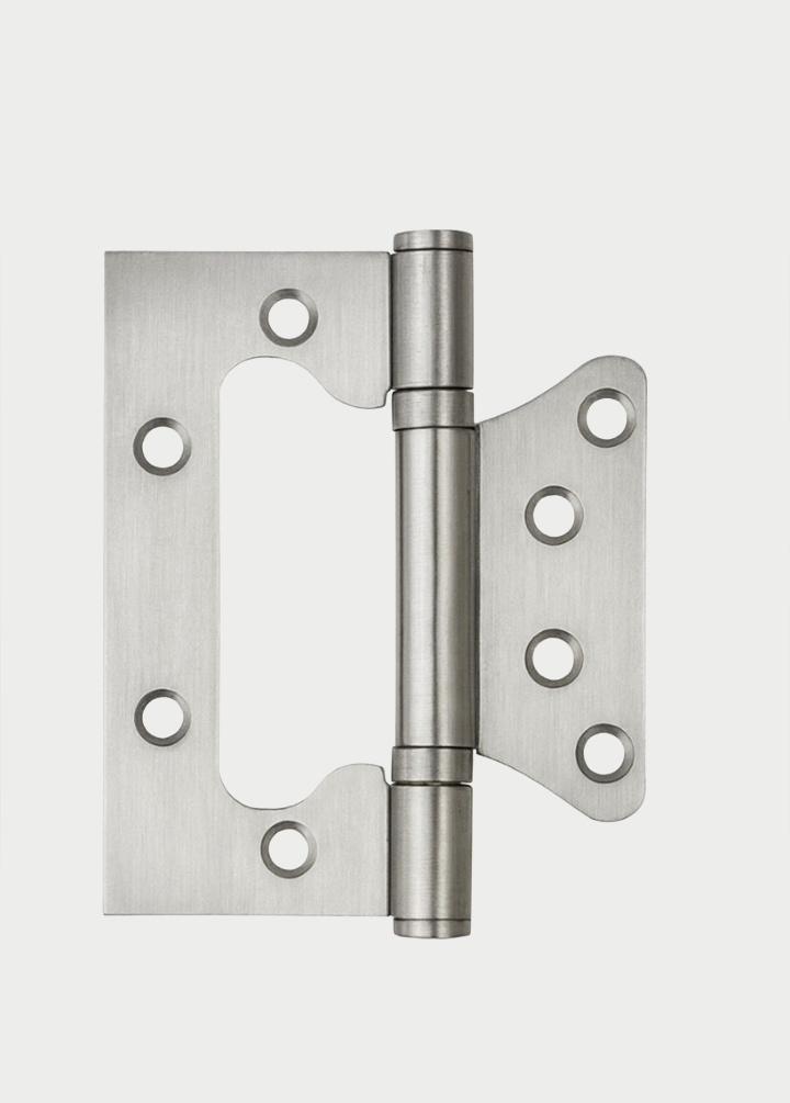 Dobradica de Sobrepor Aco Escovado