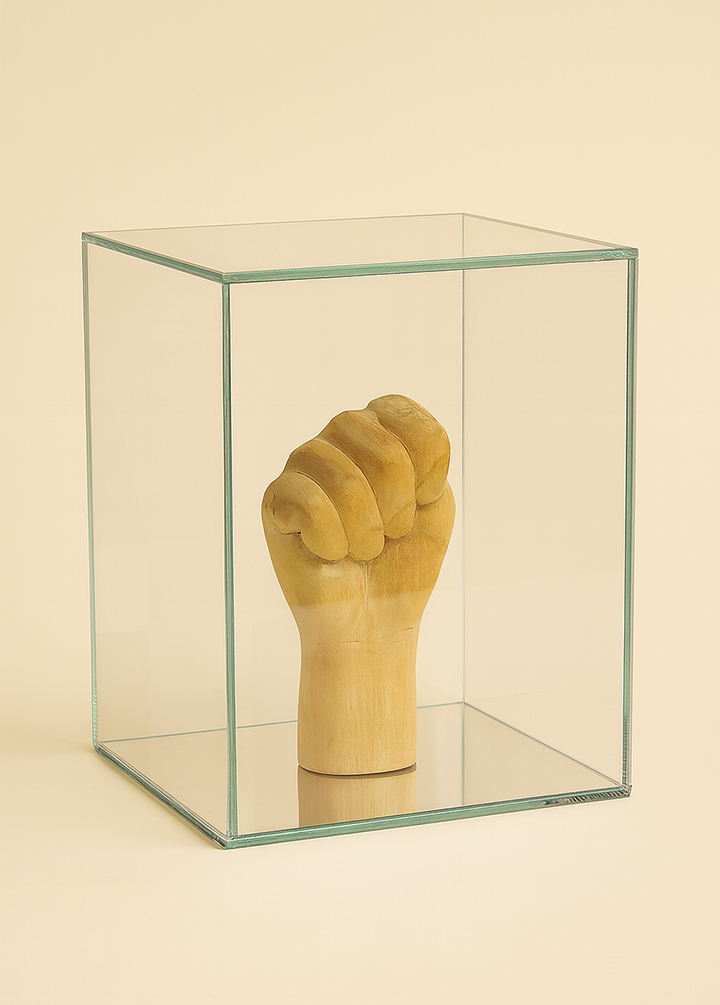 Escultura de Madeira Figa