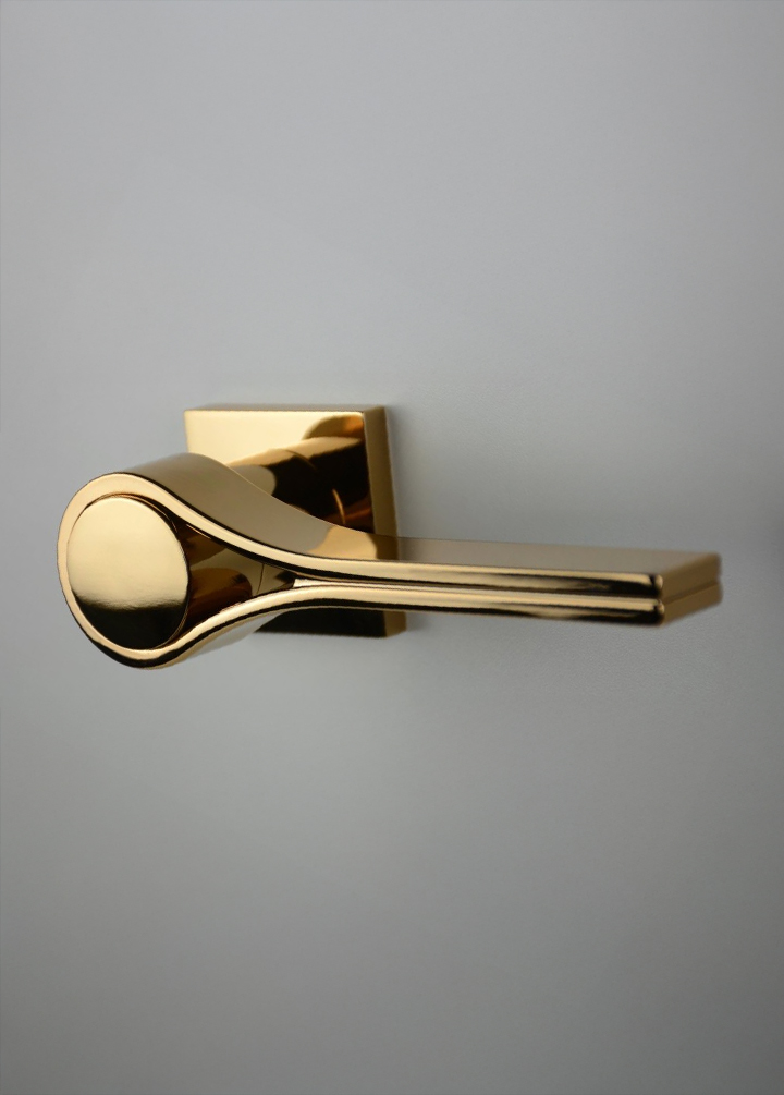 Fechadura Externa Drop Gold