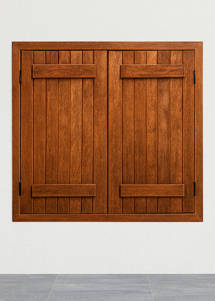 Janela de Abrir Palheta Mexicana