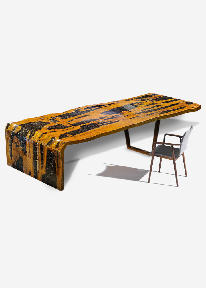 Mesa de Jantar Cristal Curve