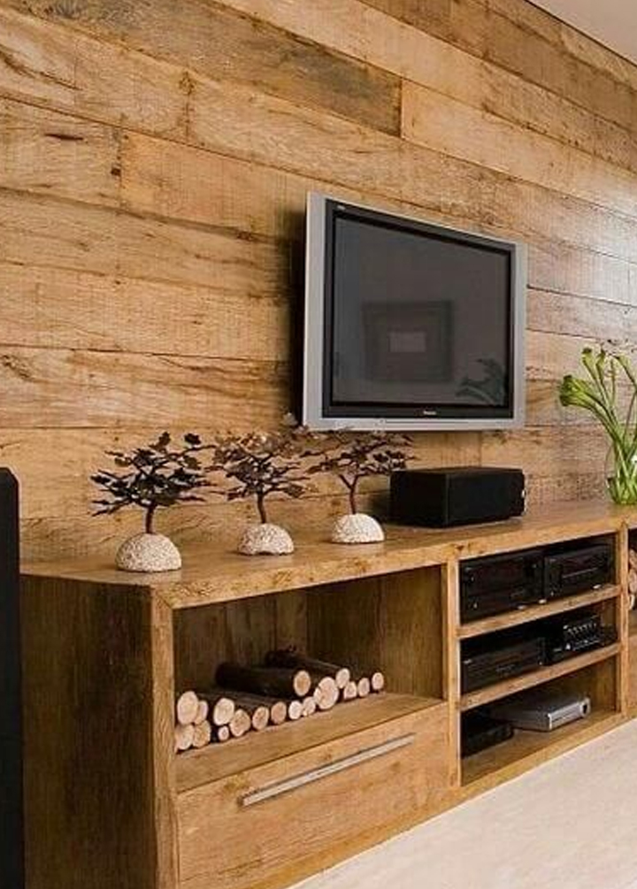 Painel de Madeira de Demolicao