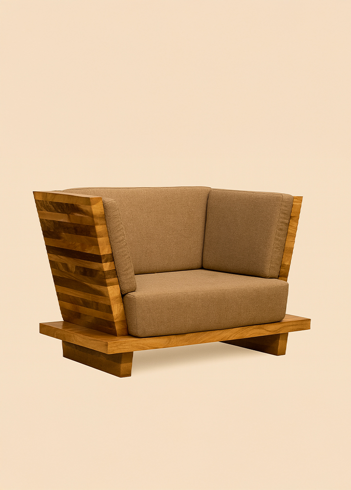 Poltrona de Madeira Atlas