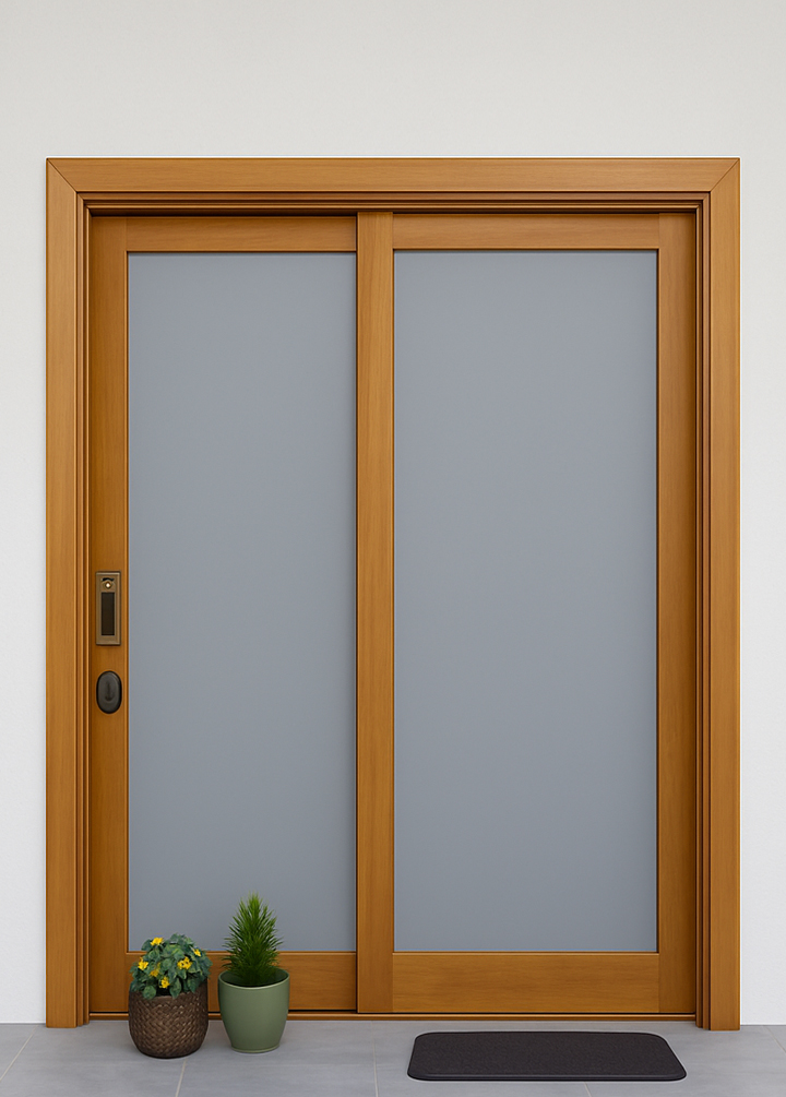 Porta de Correr Panorâmica 2 Folhas