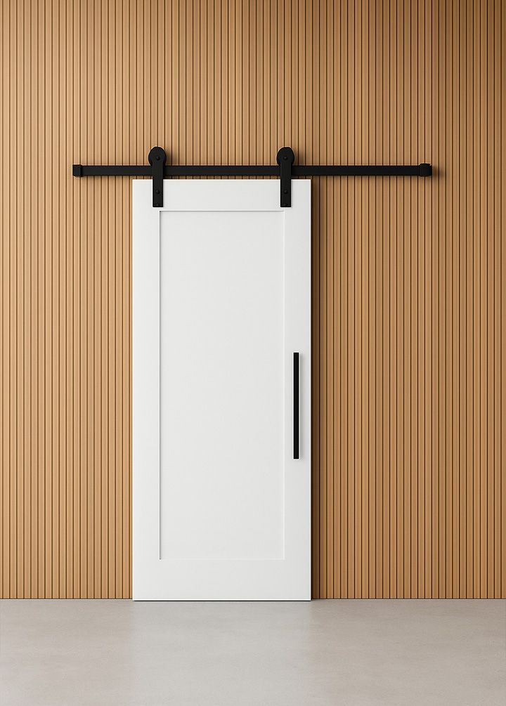 Porta de Correr Roldana Aparente