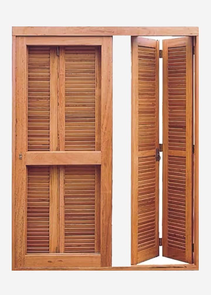 Porta Veneziana Pantografica de Correr Semi Panoramica