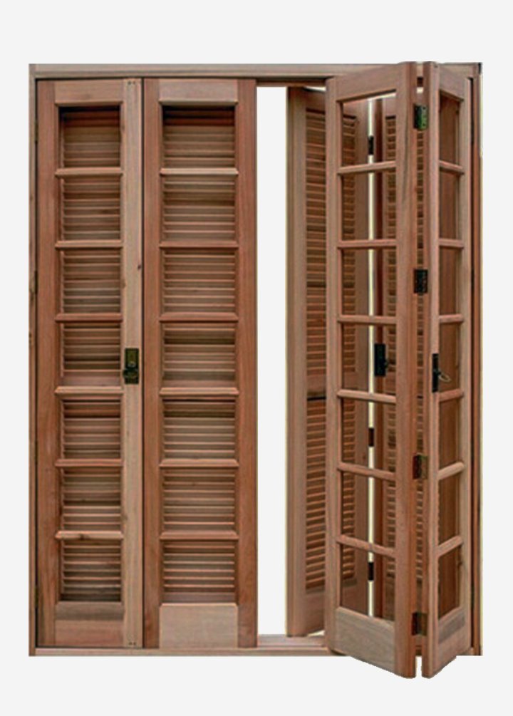 Porta Veneziana Pantografica de Correr Quadriculada