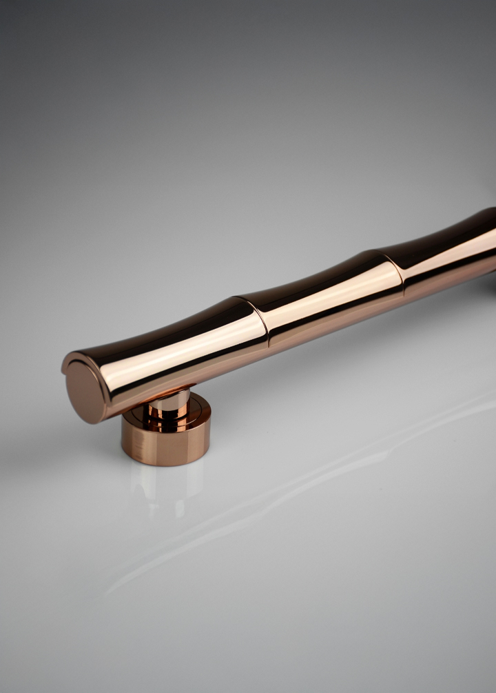 Puxador Anello Bambu Rose