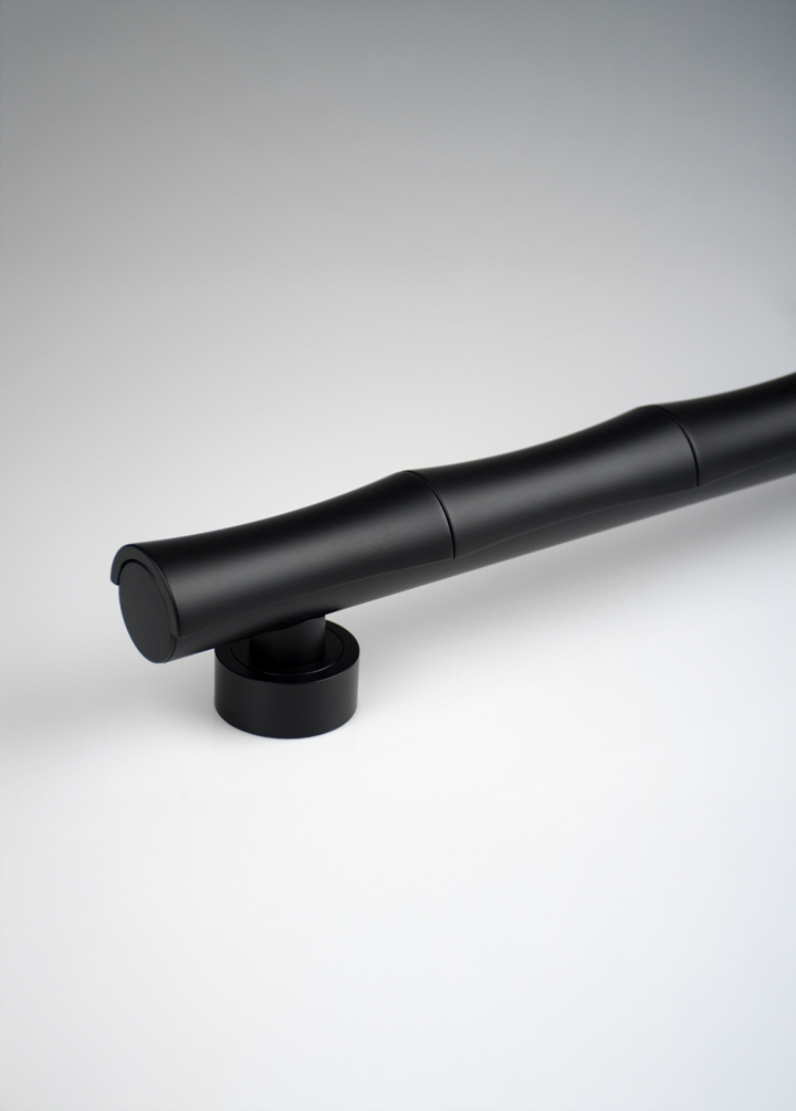 Puxador Anello Bambu Preto