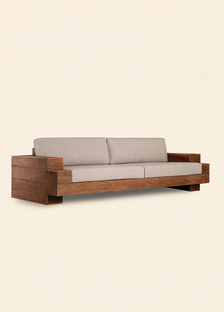 Sofá de Madeira Arpoador