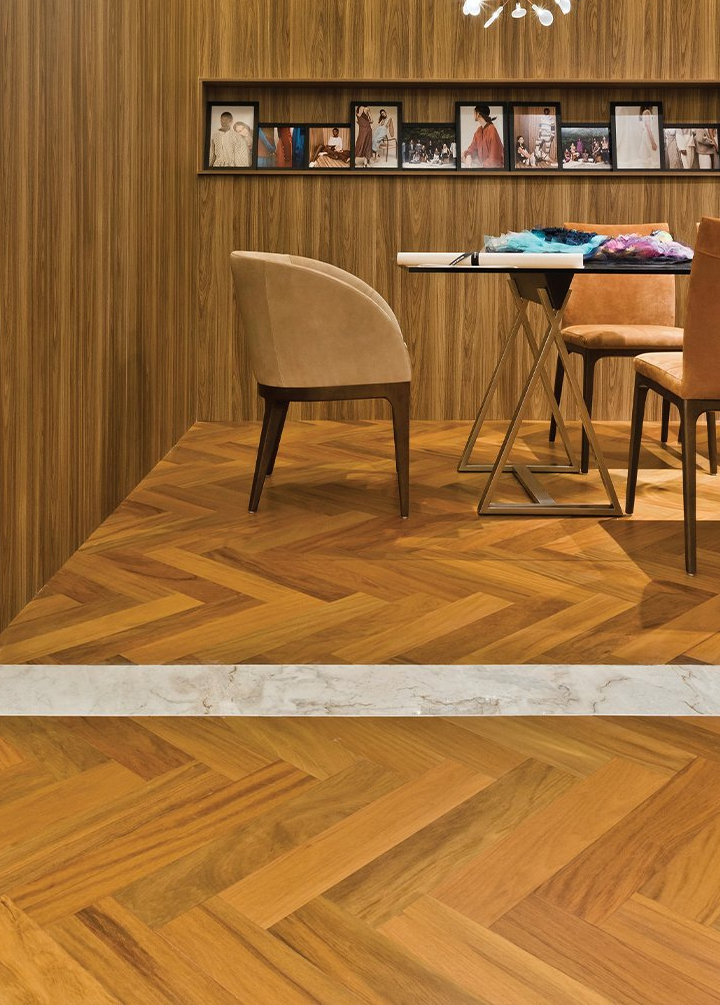 Taco de Madeira Peroba Mica