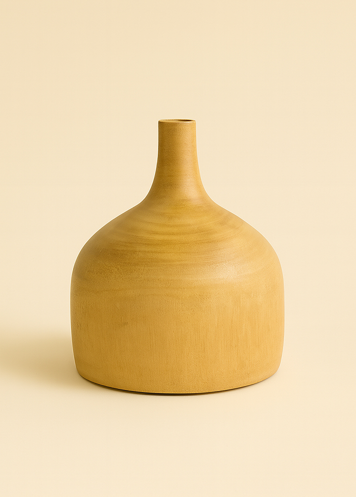 Vaso de Madeira Ânfora