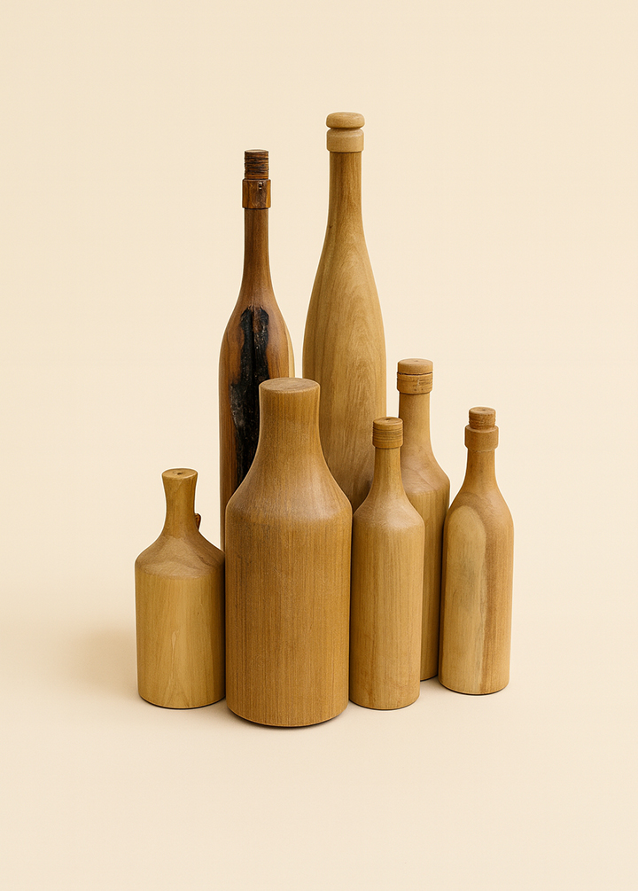 Vasos de Madeira Elementar