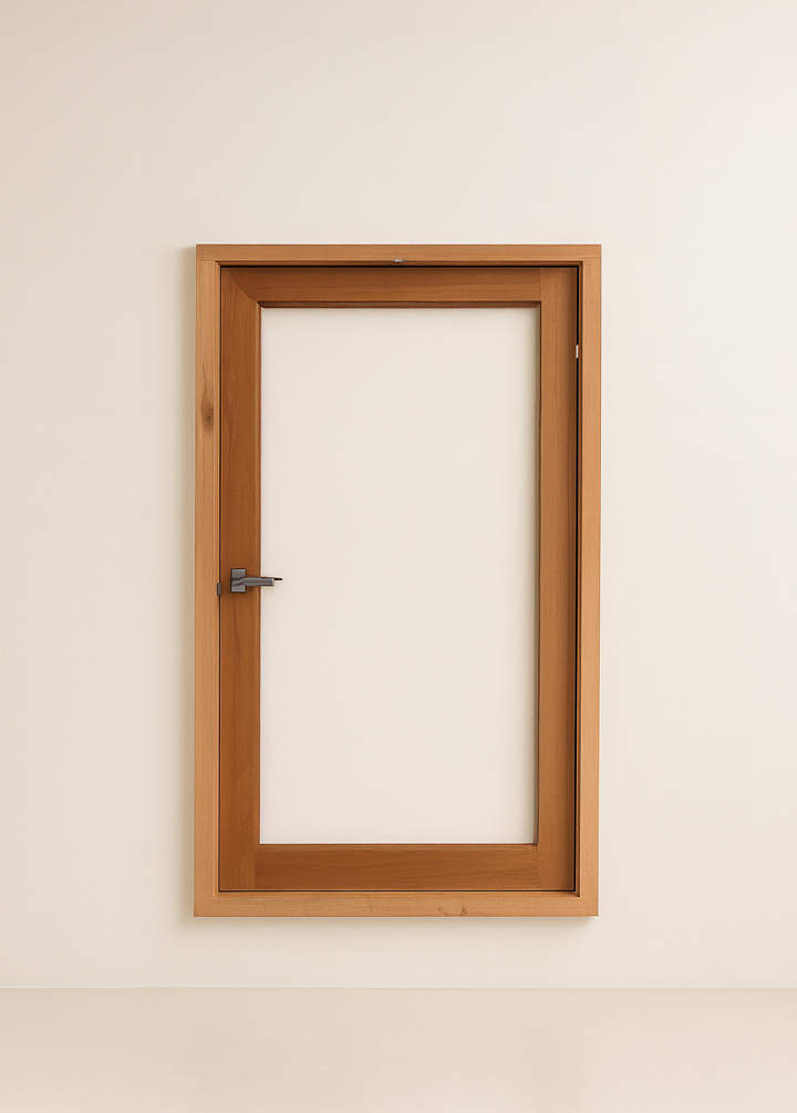 Vitro Capela de Madeira Panoramico Reto