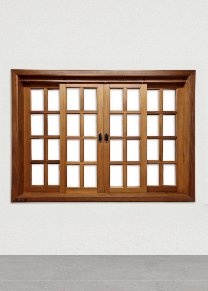 Vitro de Correr Quadriculado