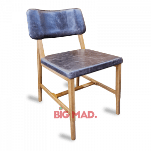 Cadeira em couro legitimo pilar
