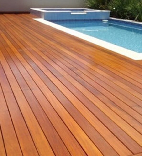 Deck ipe de madeira