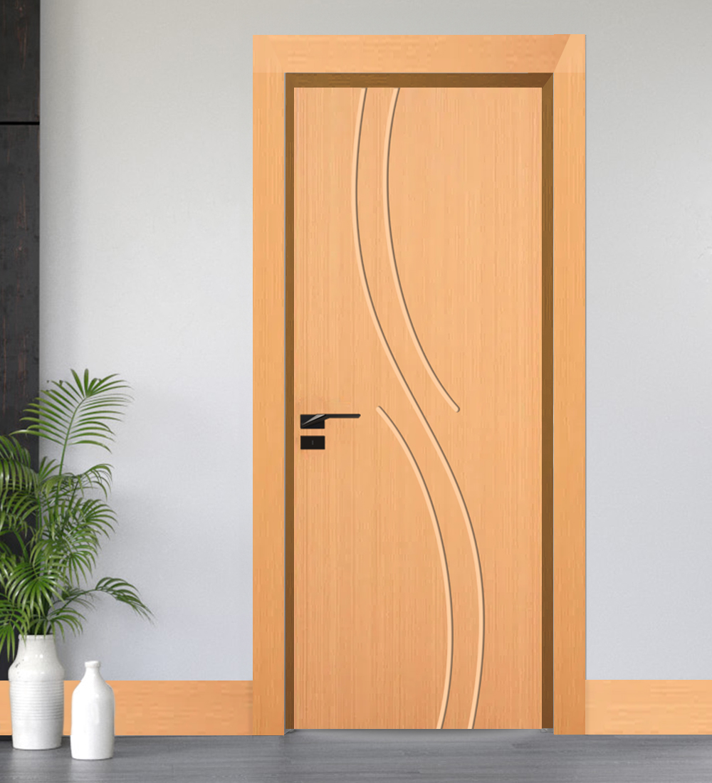 porta frisada concept ix de madeira