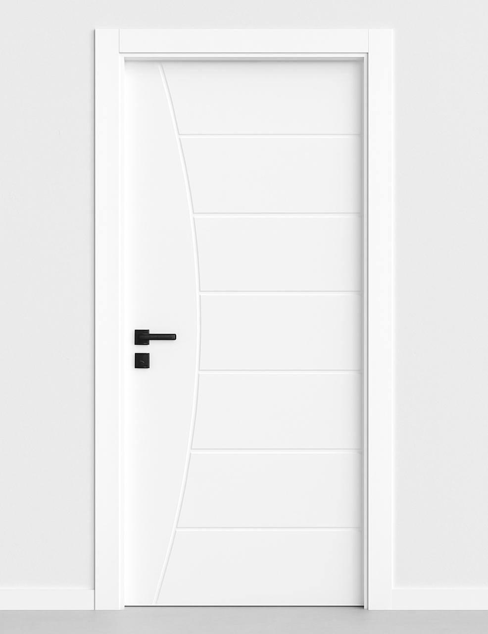 Porta Pronta Branca Bellissima de Madeira