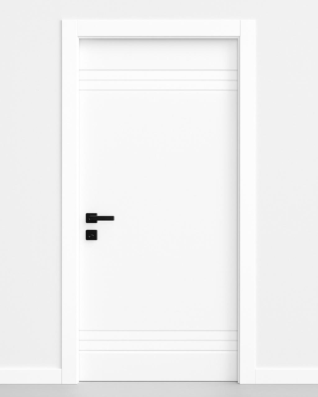 Porta Pronta Branca Torino de Madeira