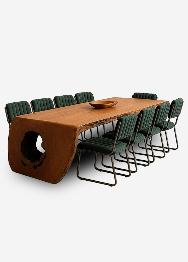 Mesa de Jantar Cascata Vórtice