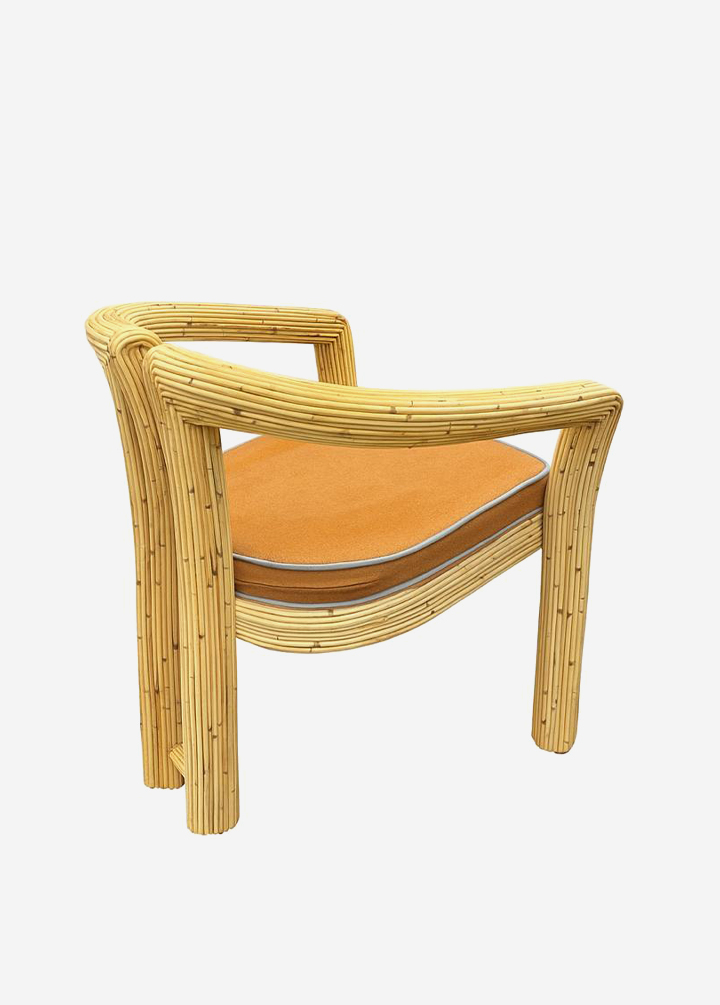 Poltrona de Madeira Bamboo Trent