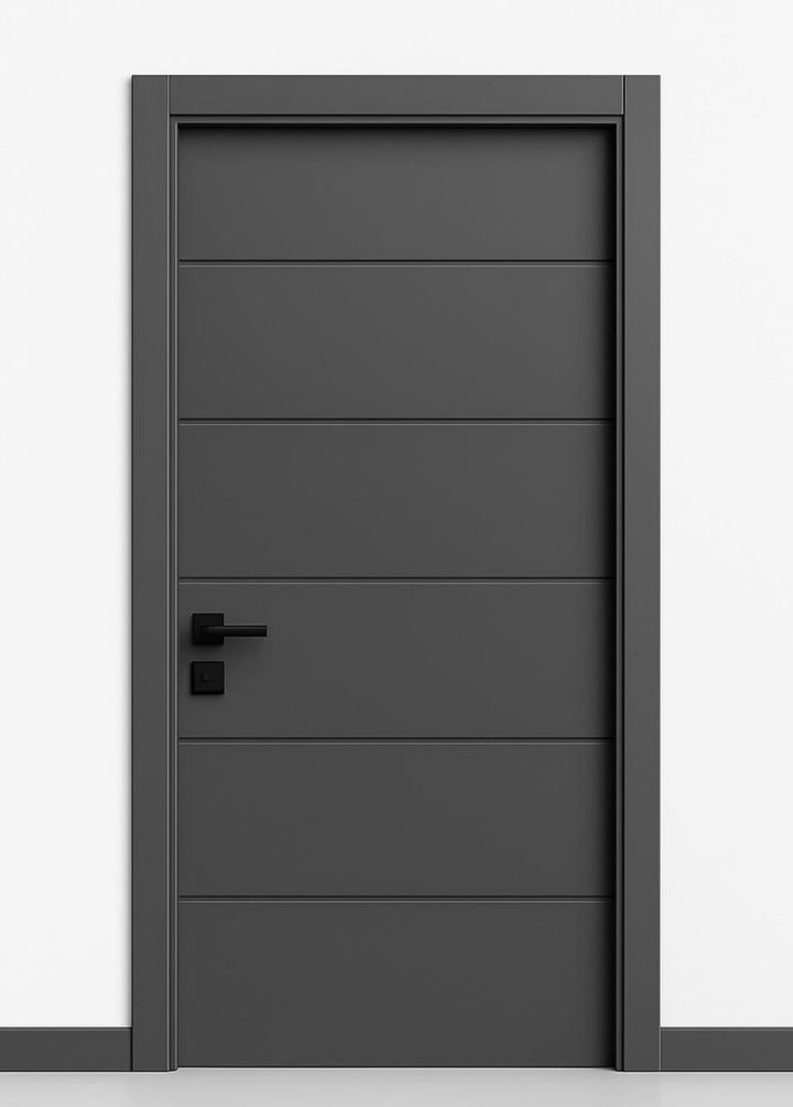 Porta Cinza Frisada